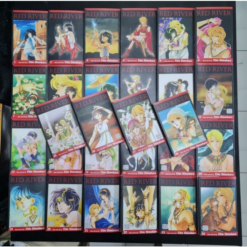 Comic Red River By Chie Shinohara Vol.1-28 FULL SET Comic English Version NEW