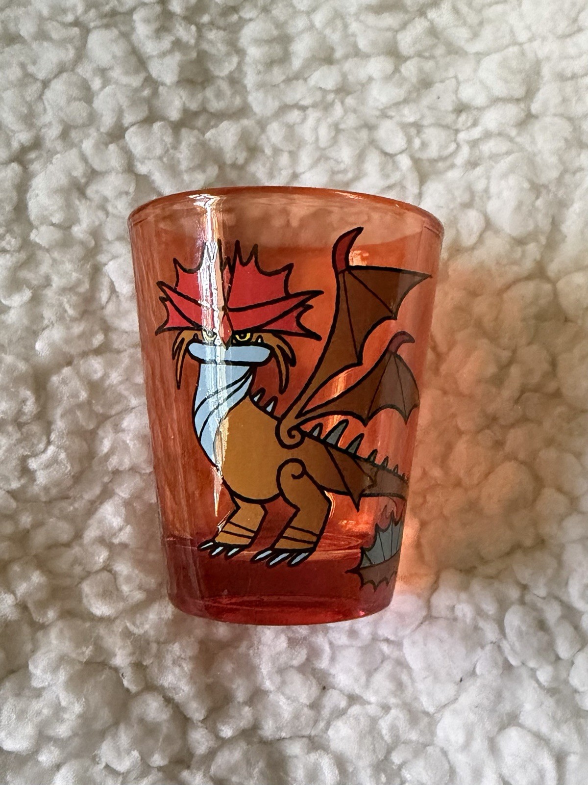 How To Train Your Dragon BoxLunch Mini Glass Blind Box Stormcutter 2 oz Glass