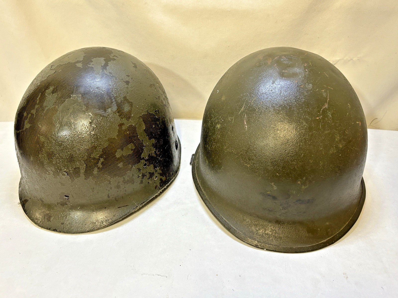 US Military M1 Vtg Vietnam Ingersoll 2211 Swivel Bale Helmet & Liner Colonel