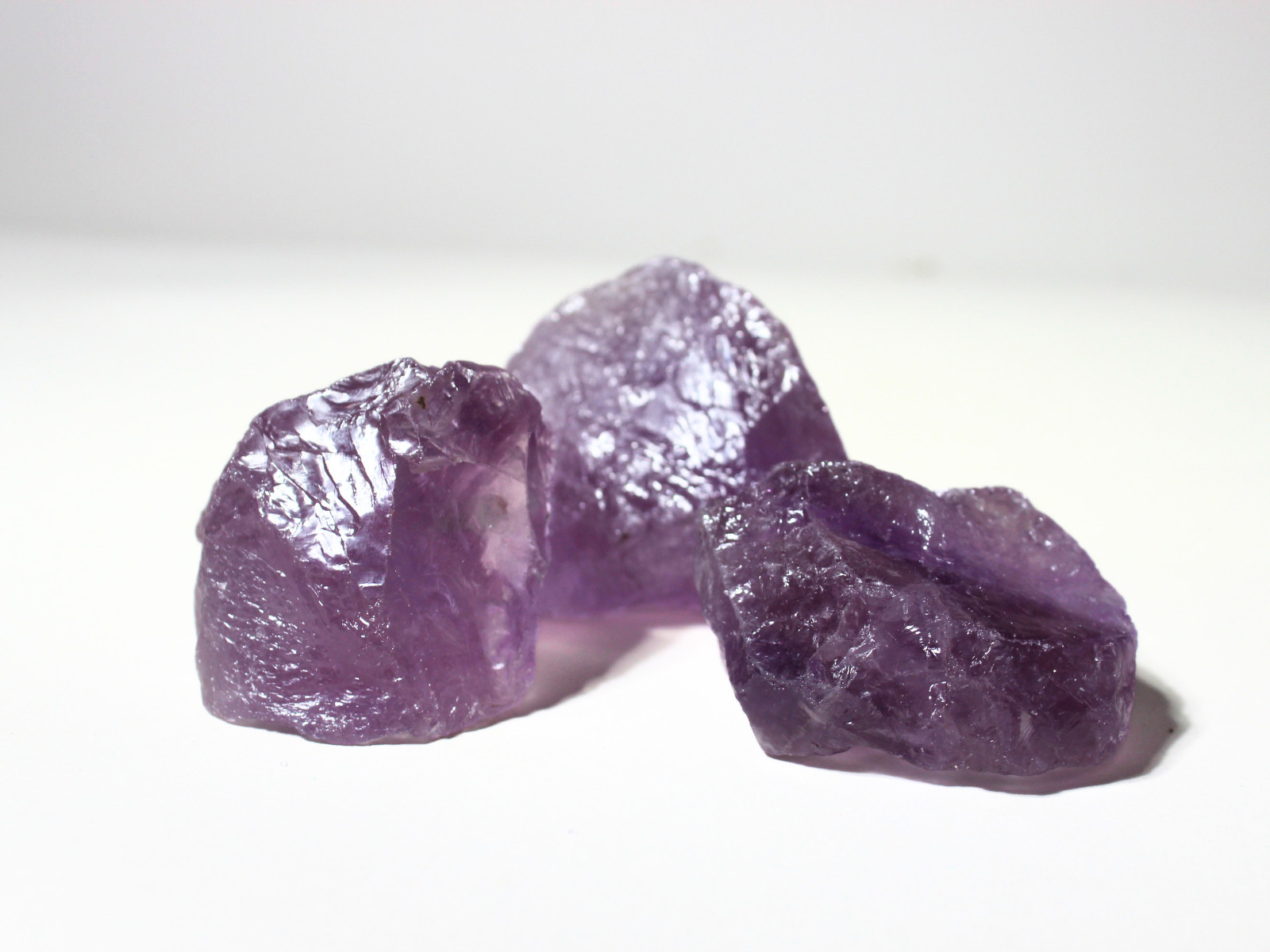 Amethyst “A” Grade Brazil – Rough Rocks for Tumbling – Bulk Wholesale 1LB option