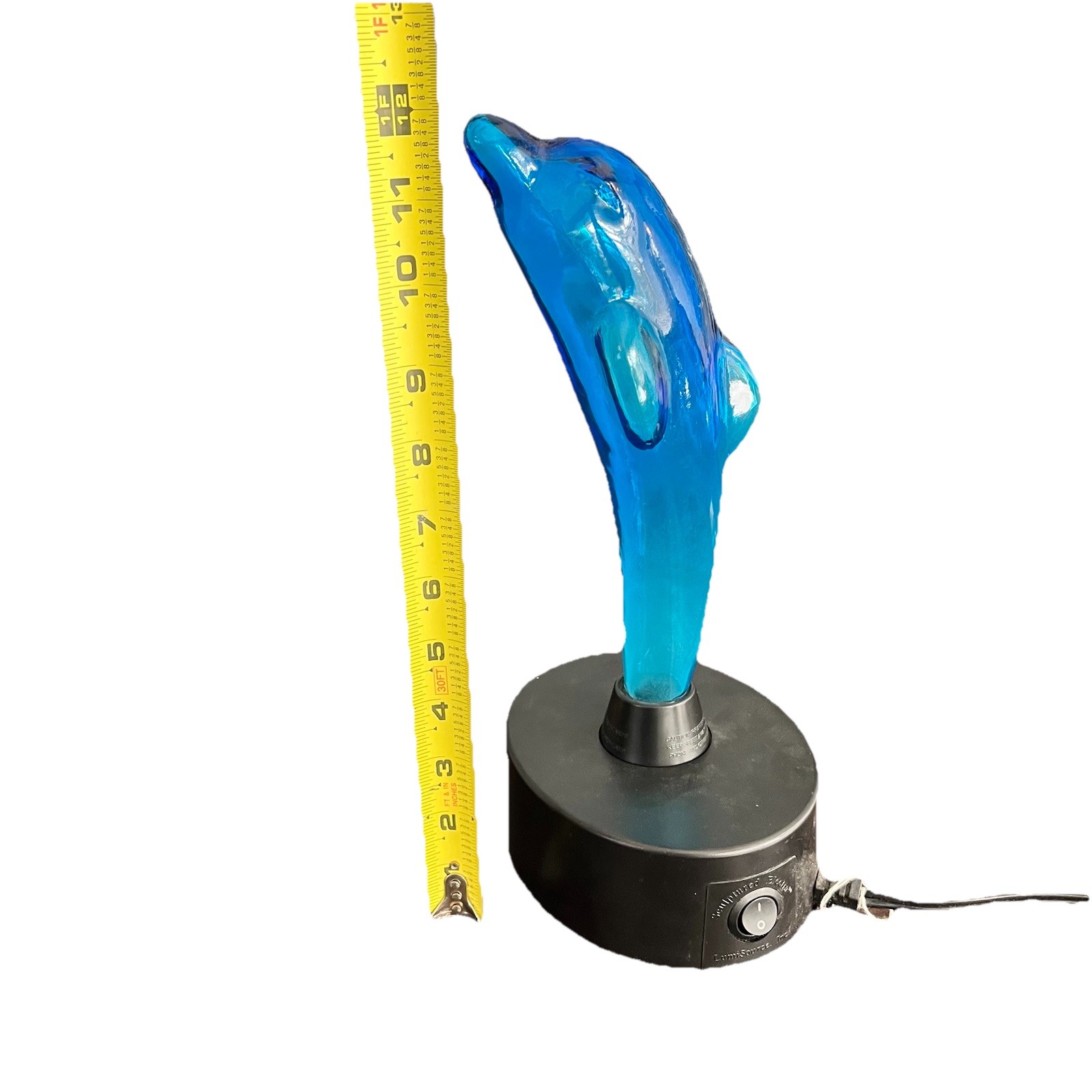 Lumisource Dolphin Mini-Electra Plasma Lightning Light Art Lamp 12″ 2006-Video