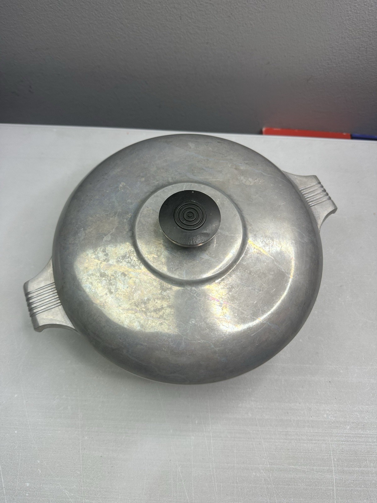 Vintage Wagner Ware MAGNALITE 4056 3.5qt Cast Aluminum Stock Pot Dutch Oven