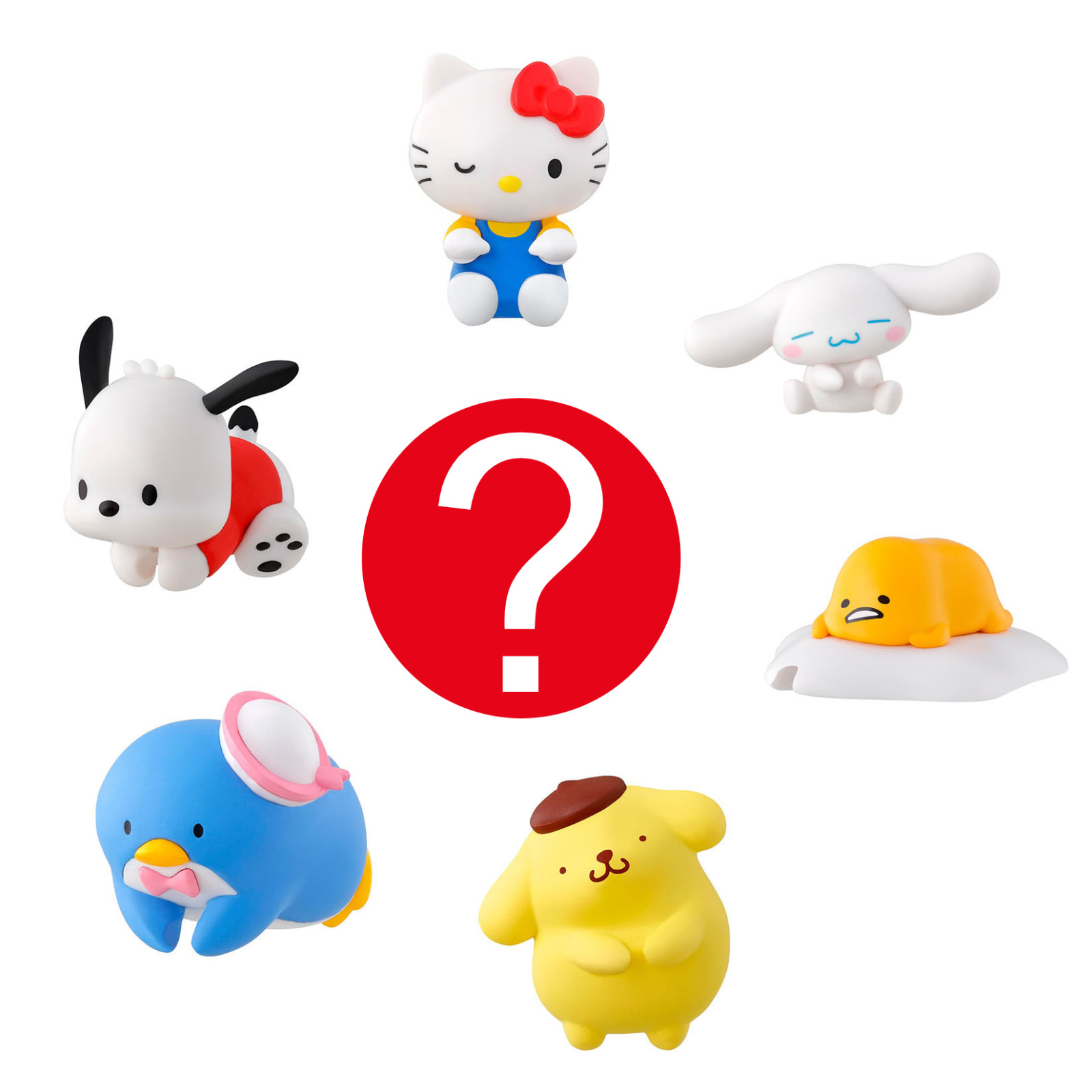 Blind Box Hello Kitty Gudetama Animal Cable Bite Protector 1 Random Figure