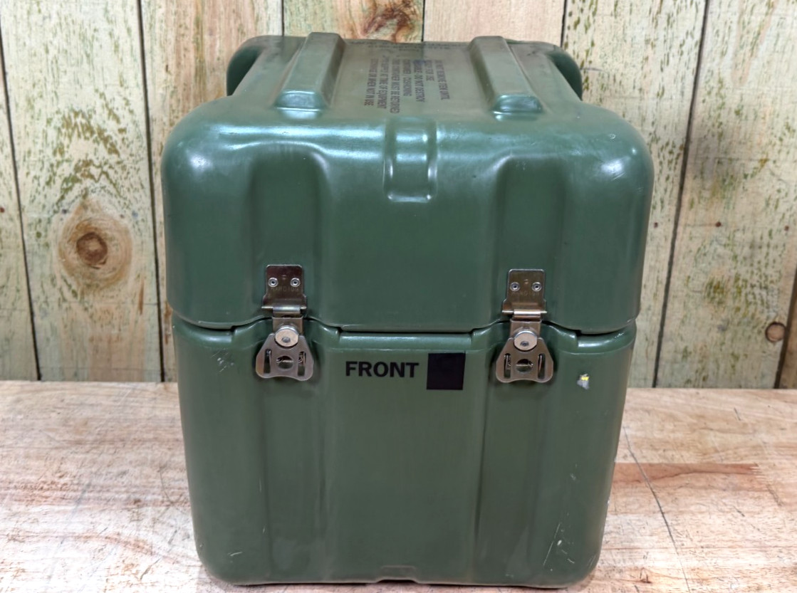 Pelican Hardigg Footlocker Green Case 13x13x15.5″ Military PSI Waterproof