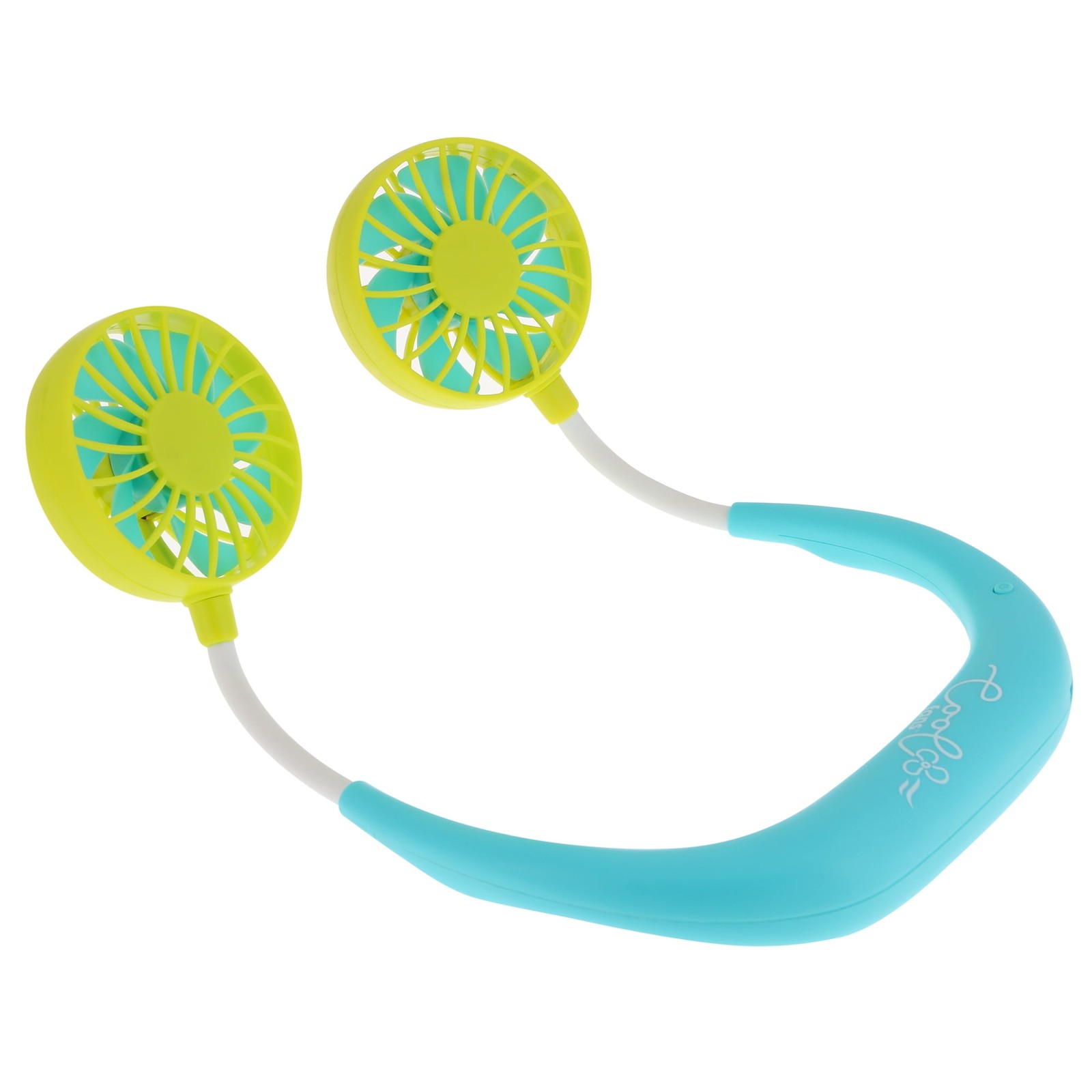 Wearable Rechargeable & Personal Cool Fans W/ 3 Speeds & Sticker Included Ages