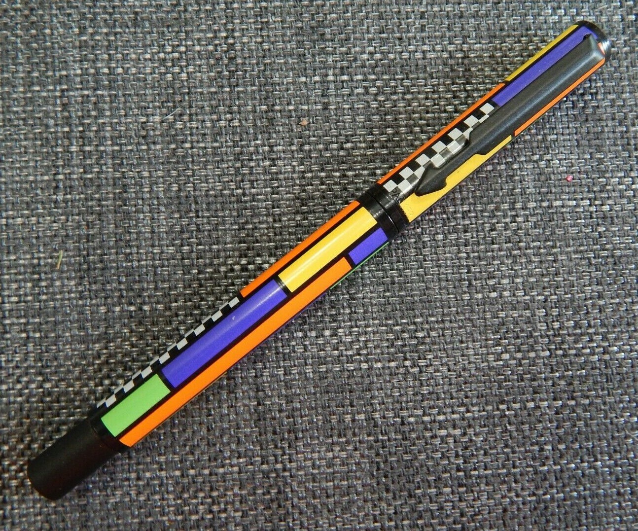 Vintage Vector Parker Pens Geometric Pattern USA New #1099