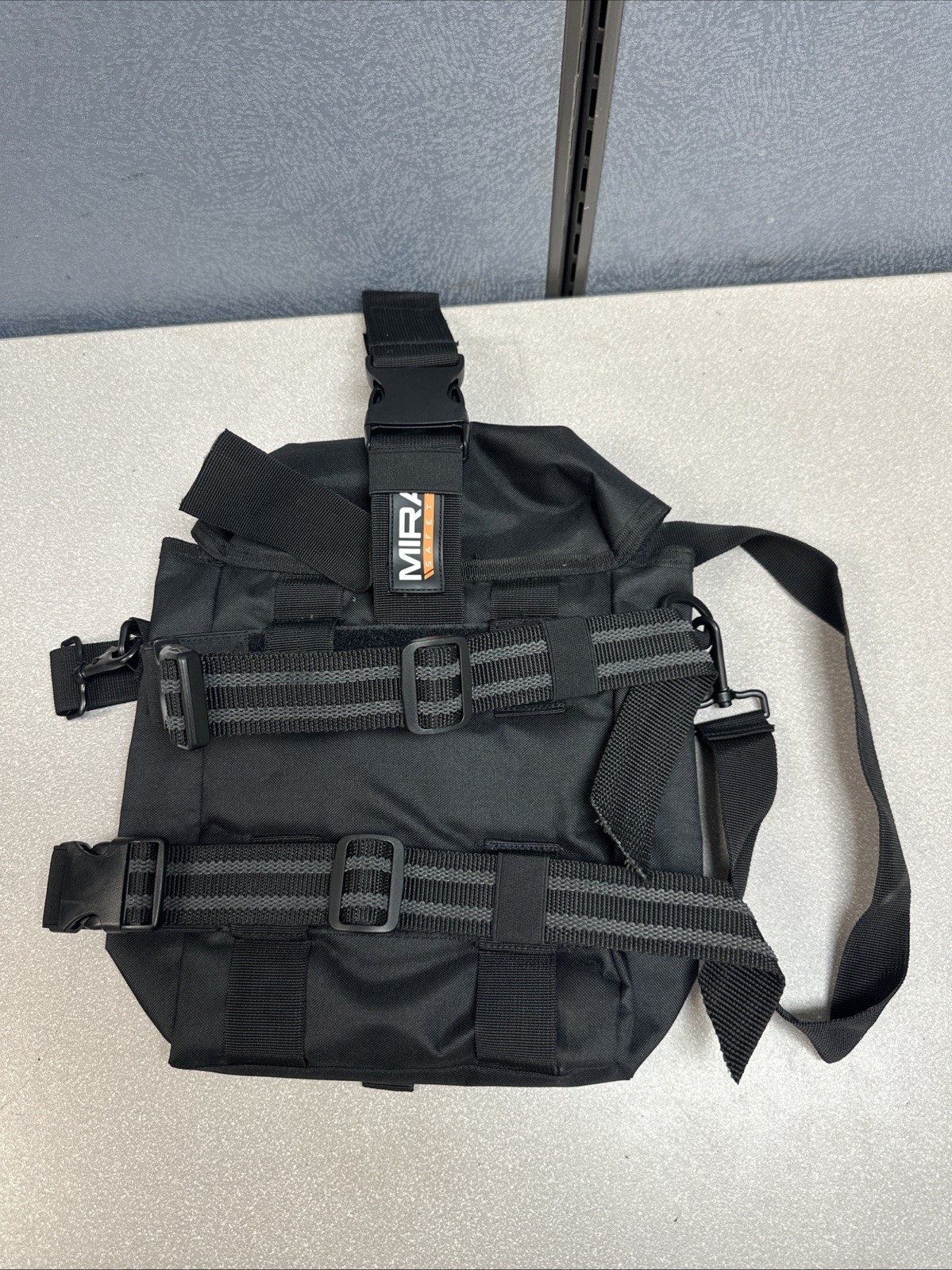 MIRA Safety Military Pouch V2 For Gas Mask – Storage – Drop Leg Carry Bag – NEW