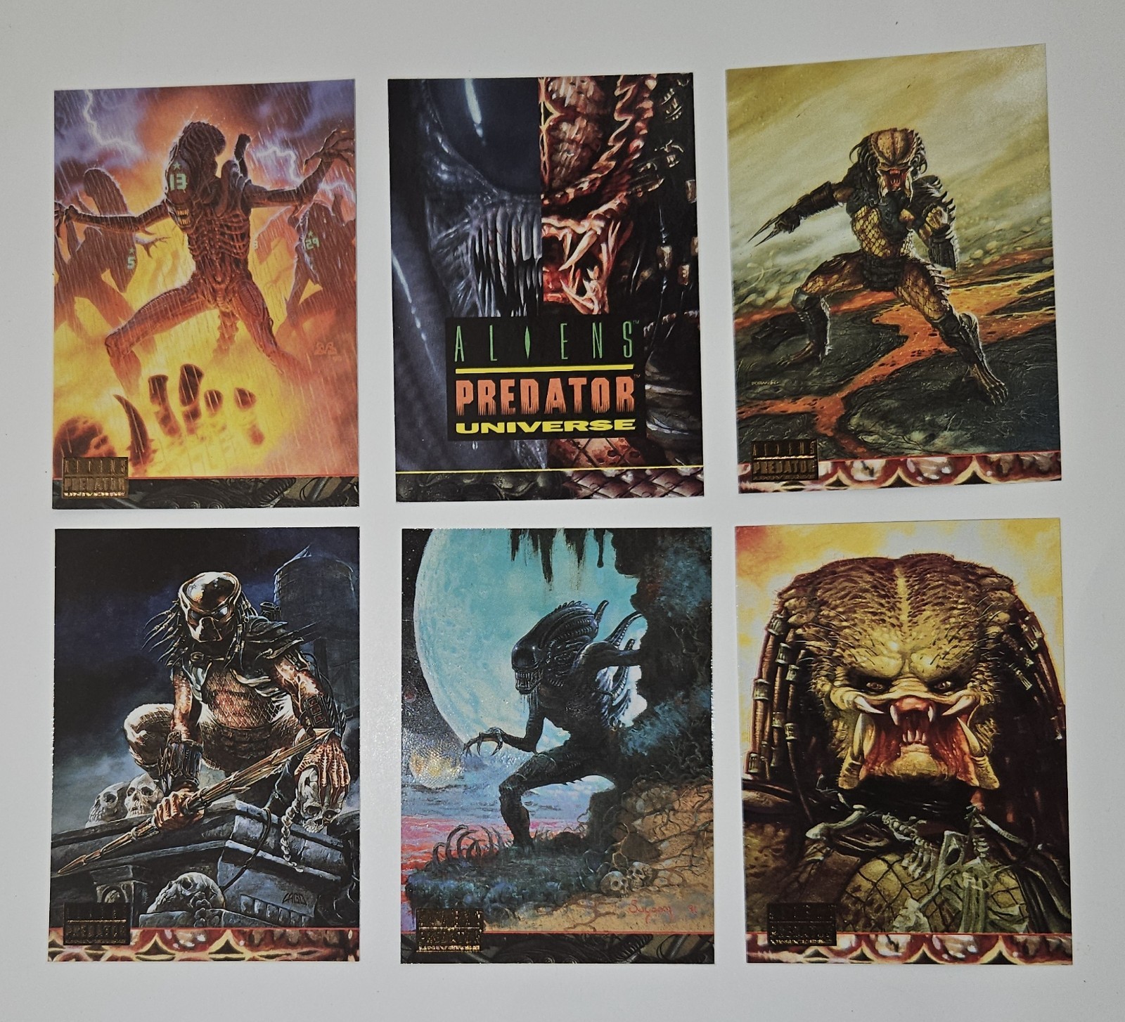 1994 Topps Aliens Predator Universe – Full Set, Chase, Promo & Insert (You Pick)