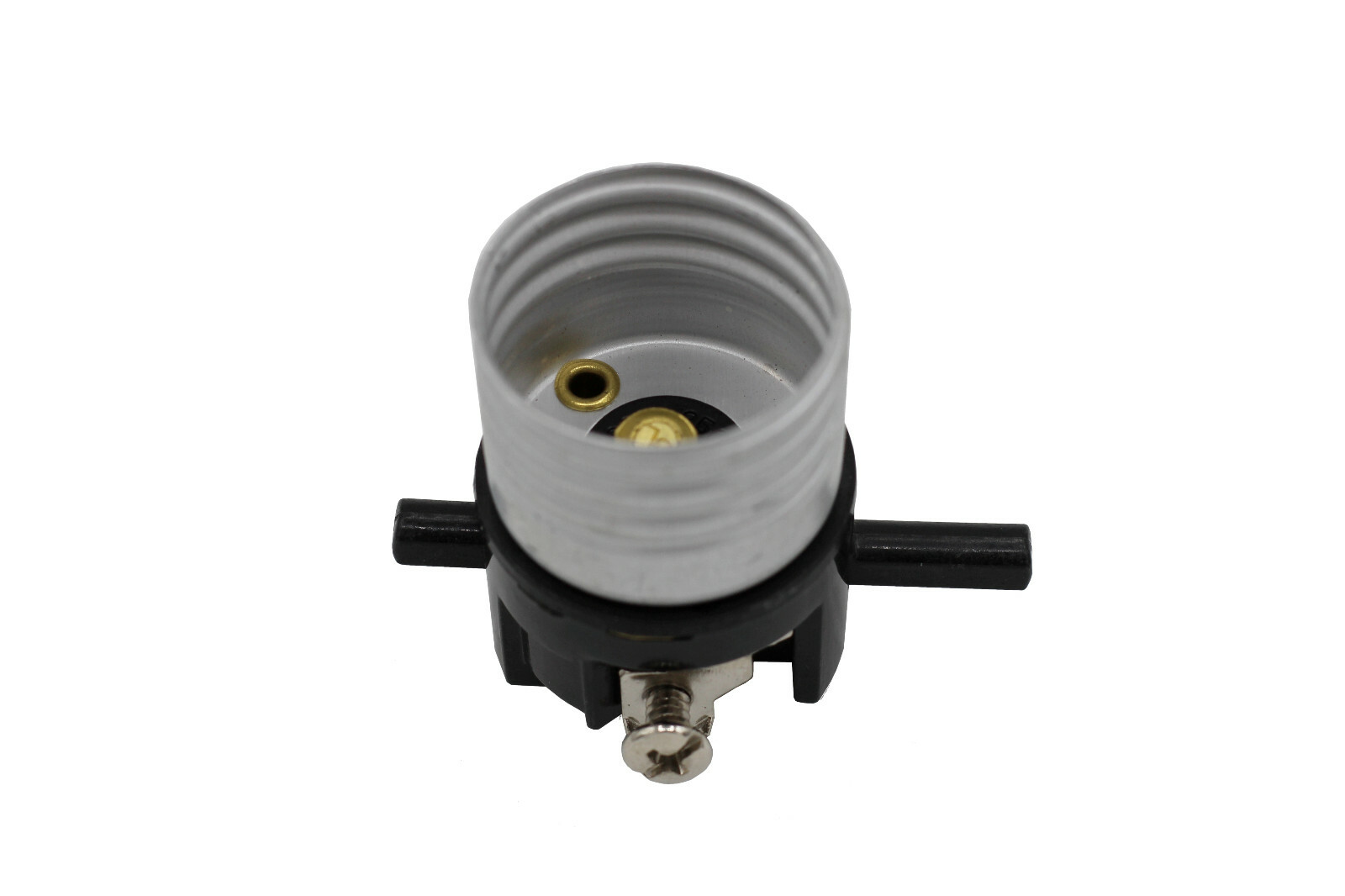 Push Thru Socket Interior – On/Off Lamp Socket, Medium Base E26 Socket | 4 Pack