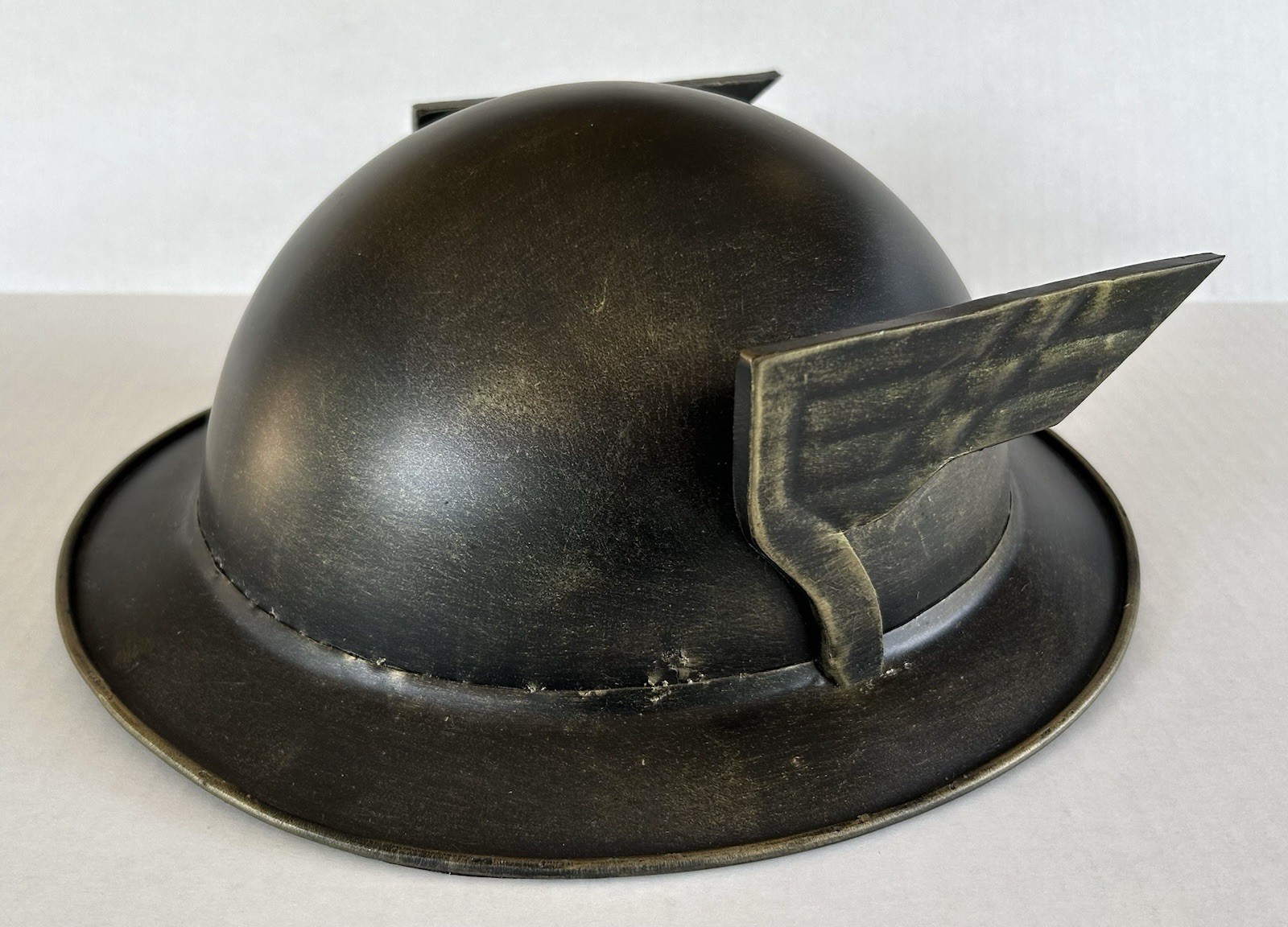 DC Comics The Flash Jay Garrick Winged Helmet Bronze Tone Metal Wearable Cosplay