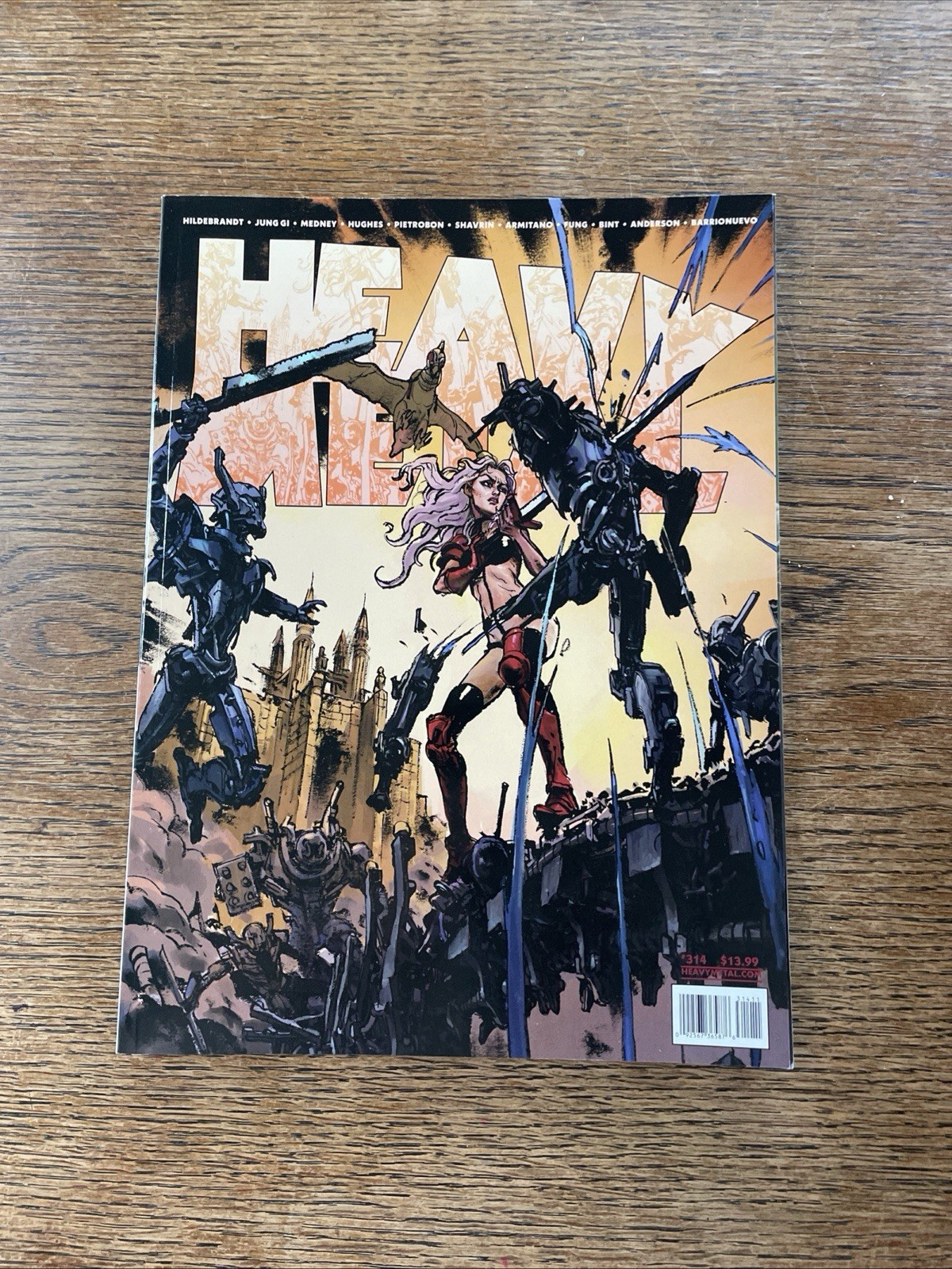 HEAVY METAL; #314; CVR A KIM JUNG JI NM (2022); D