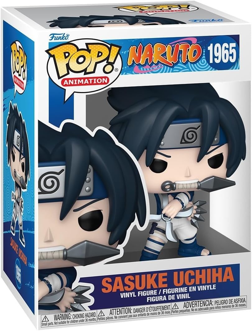 Funko Pop! Animation: Naruto Classic – Sasuke Uchiha -Vinyl Figure #1965 #80343
