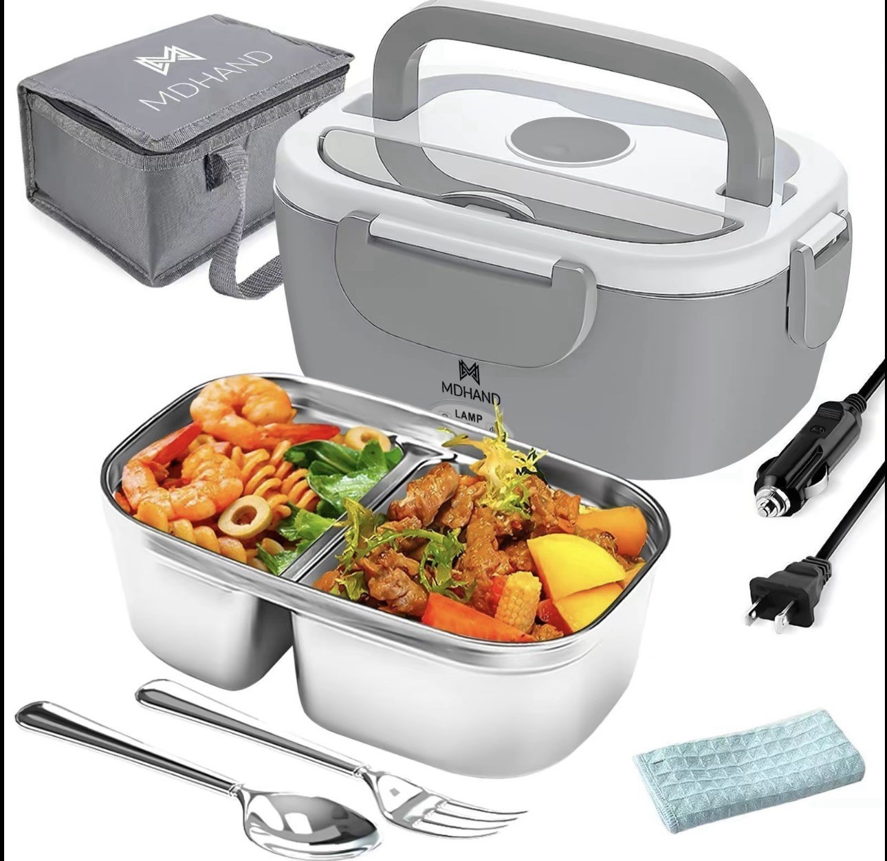 Adult Use 65wb Electric Lunch Box Food Warmer
