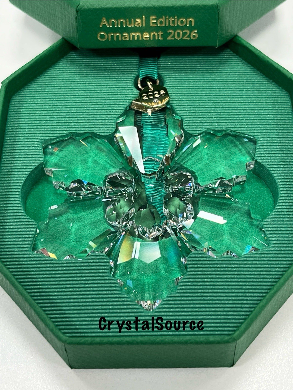 Swarovski Crystal 2026 ANNUAL EDITION LARGE CHRISTMAS ORNAMENT AUTHENTIC 5718051