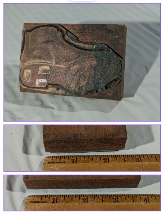 Antique 1920s Print Block Letterpress Graphics Alphanumeric Design COMBO BUNDLE