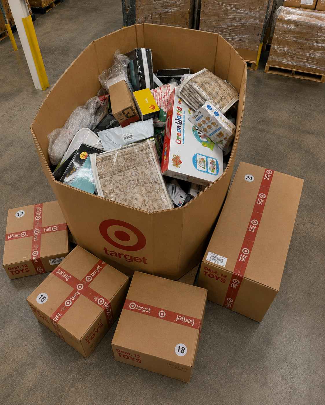 Target Retail Collection with Everyday Consumer Goods