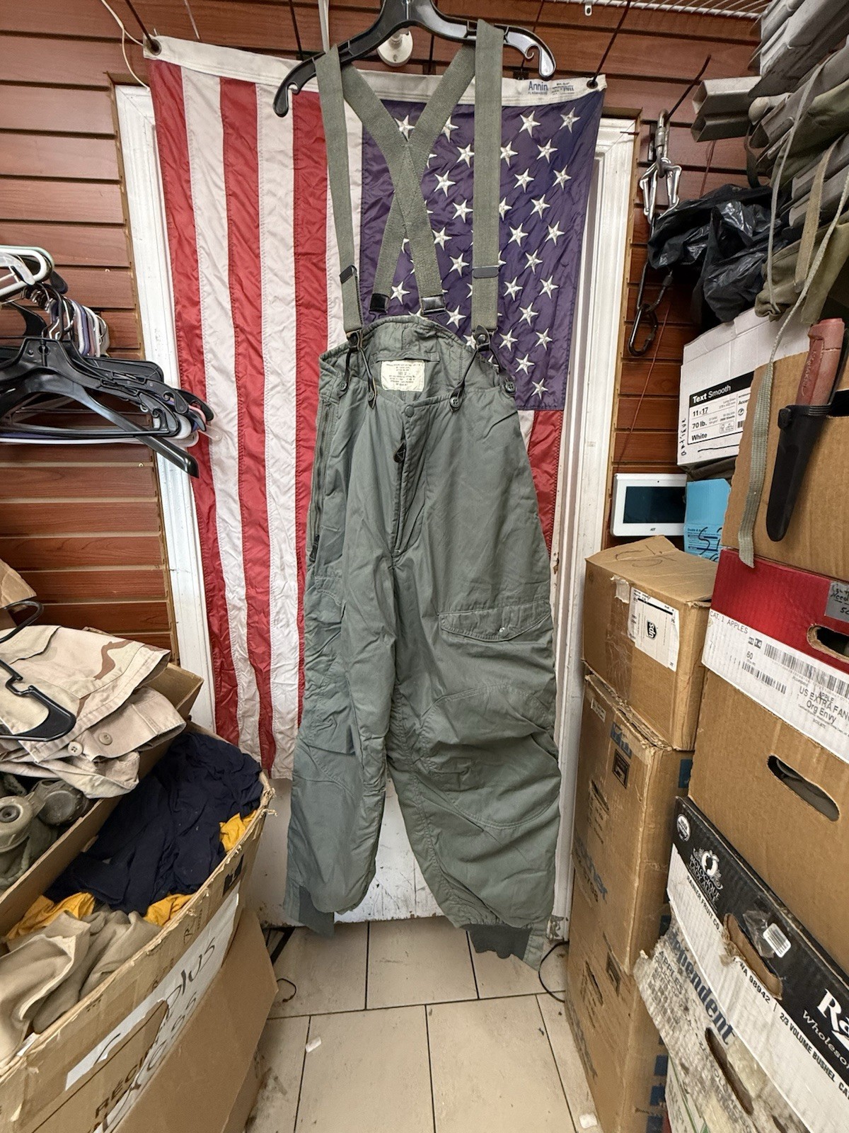 USAF Extreme Cold Weather Trousers F-1B SZ.36 NSN 8415-00-394-3615 1982
