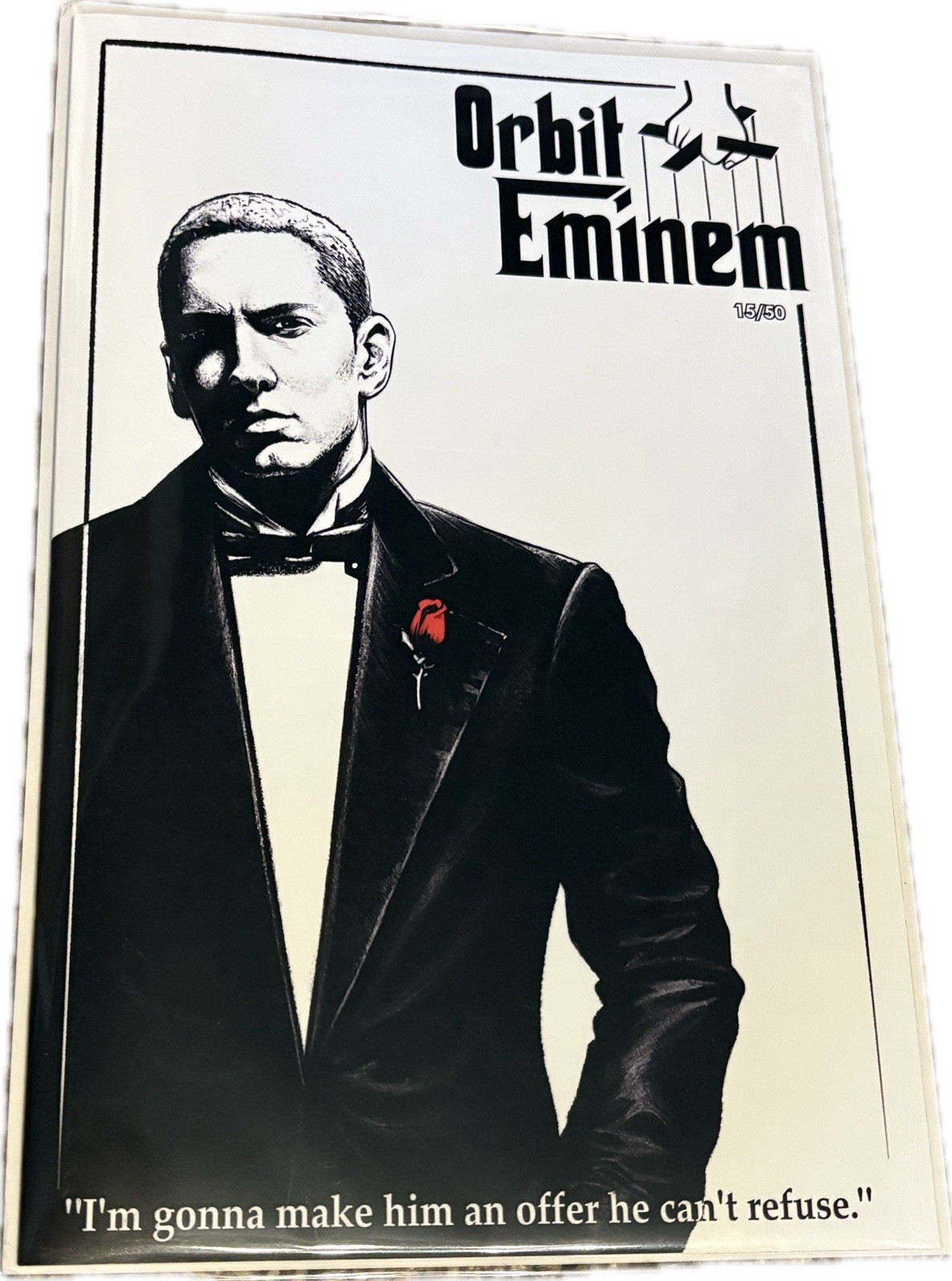 Tidal Wave Orbit Eminem Black & White Variant Set Godfather Homage