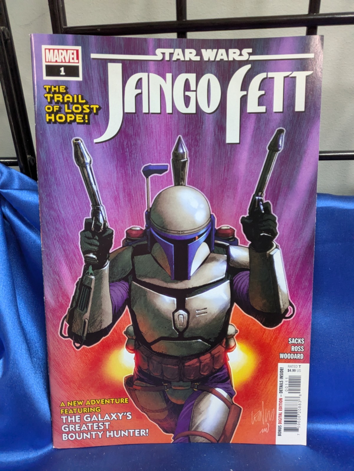 Star Wars Jango Fett 1 Marvel 2024 Cover A. We Combine. We Pack Well.