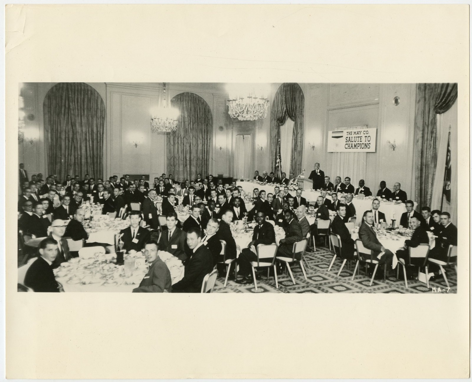 The May Company Department Store Banquet , African Americans , Vintage Photo