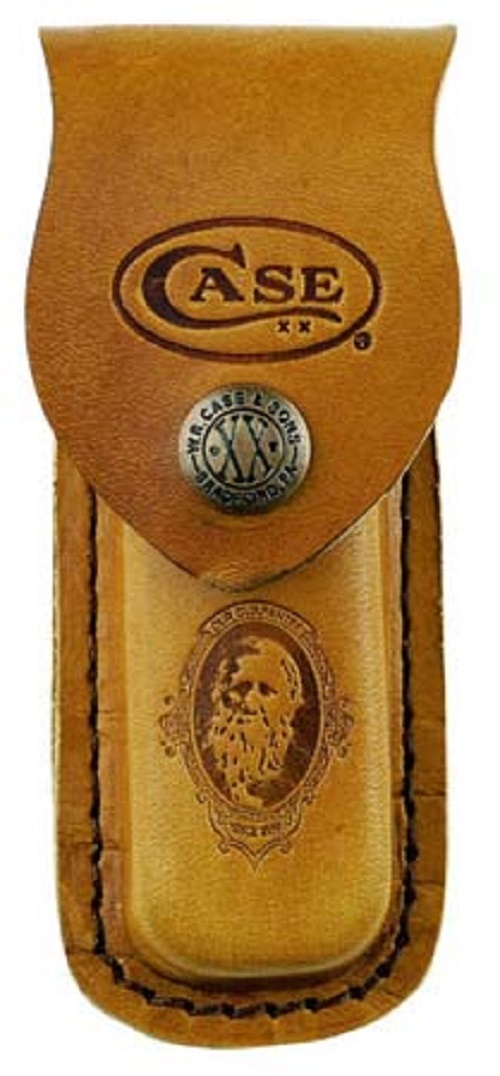 CASE XX KNIVES GENUINE LEATHER MEDIUM KNIFE SHEATH 9026 USA MADE SALE PRICE