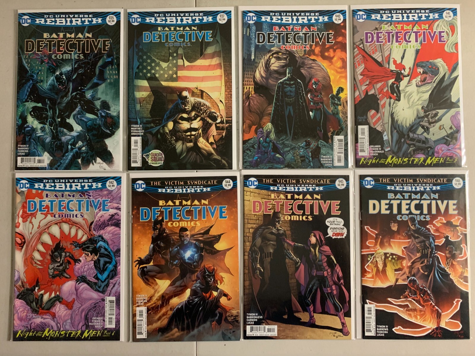 Detective Comics lot #935-1032 w/ variants + FREE comic 48 diff (2016-20)