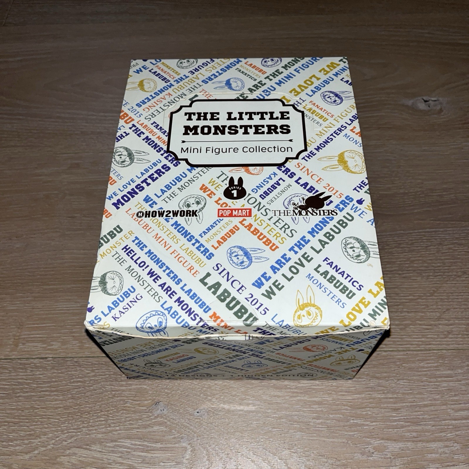 Authentic How2work × The Little Monsters Labubu Mini Figure Series 1 Whole Box