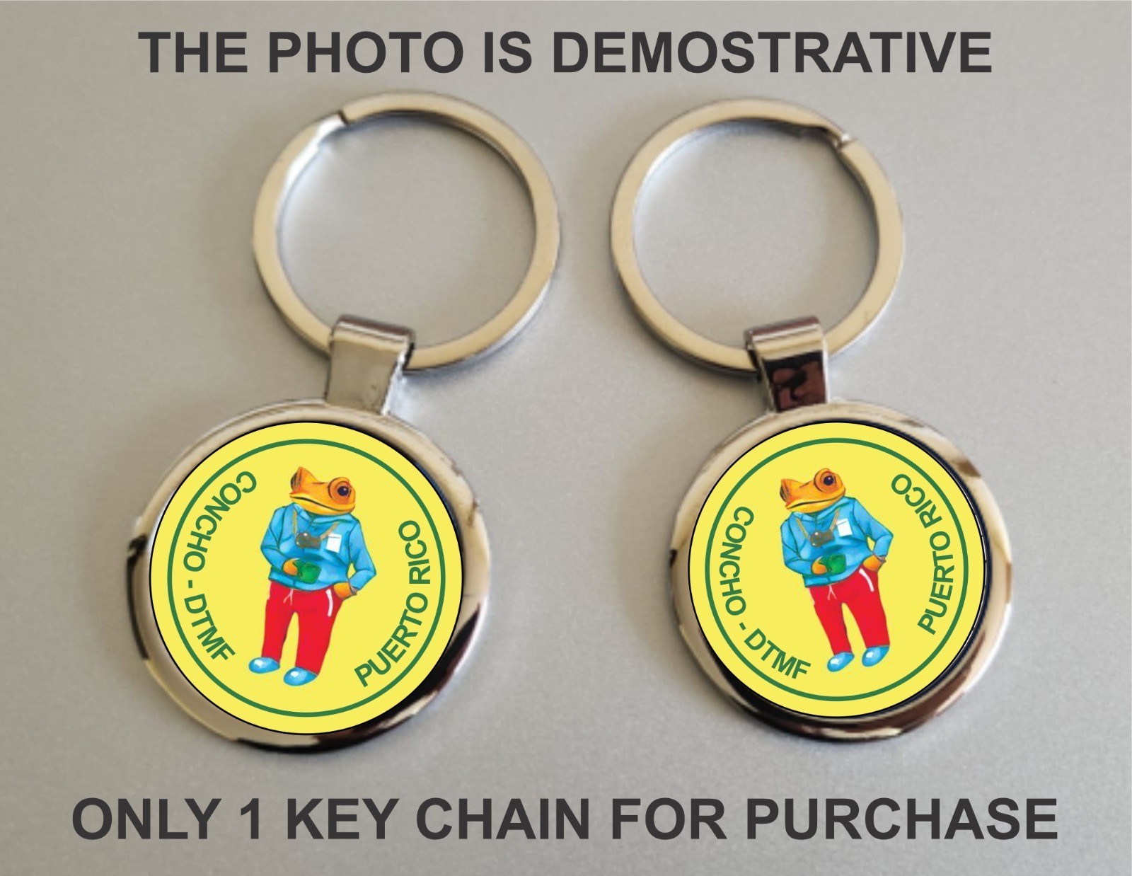 Bad Bunny DTMF Concho Car Keychain