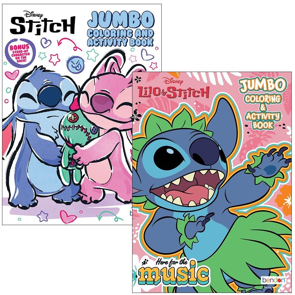 Disney Lilo & Stitch 7.75 inches x 10.7 x 0.25 inches, Multicolored
