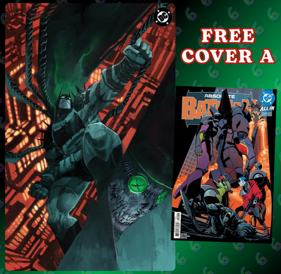 SDCC ABSOLUTE BATMAN 22 🦇 ERIC CANETE EXCLUSIVE VIRGIN VARIANT LTD 1000