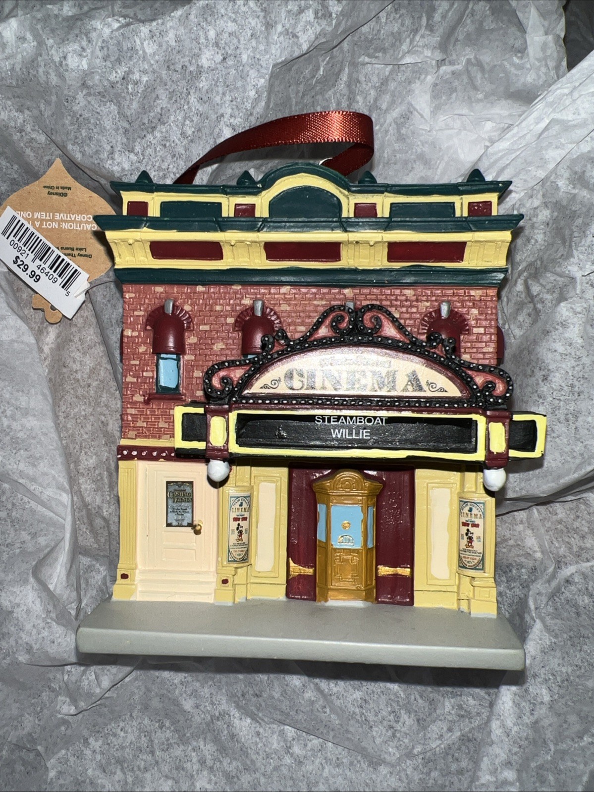 2020 Disney Parks Disneyland Main Street Cinema Ornament