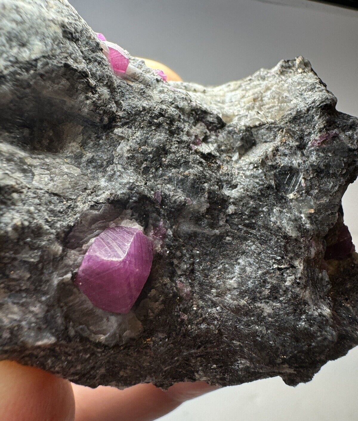 Ruby Rough on Matrix – Russia Mineral Specimen