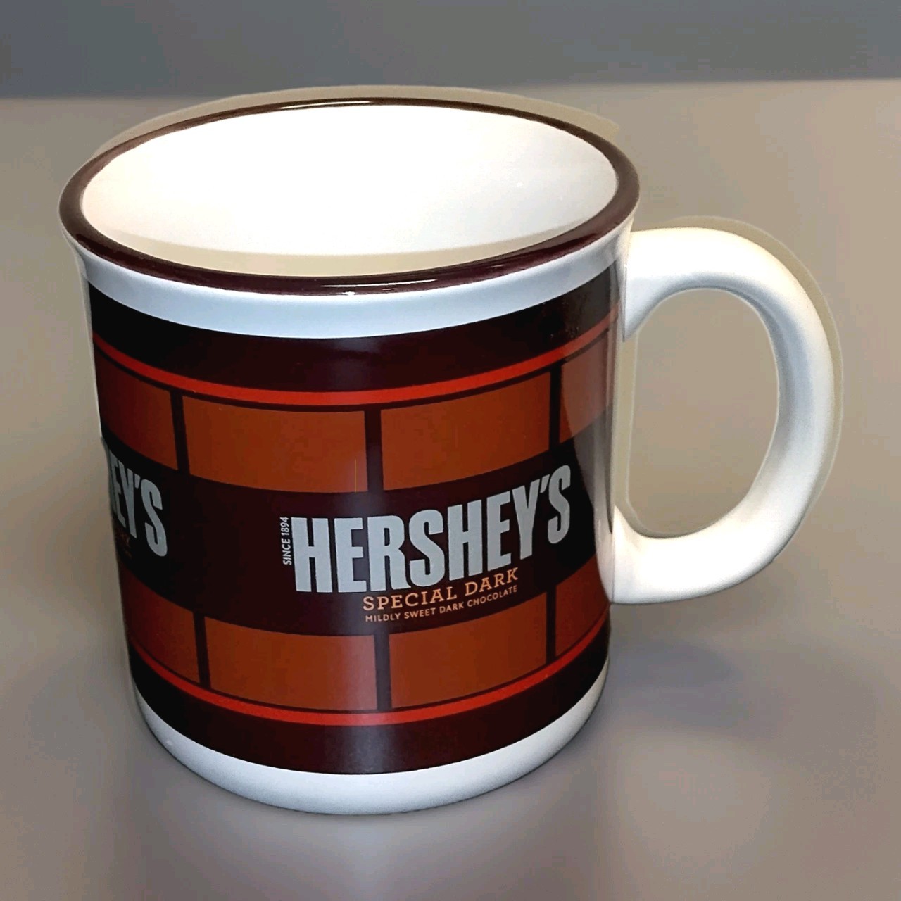 Hershey’s Special Dark Mildly Sweet Chocolate Coffee Mug Galerie Hot Cocoa Cup