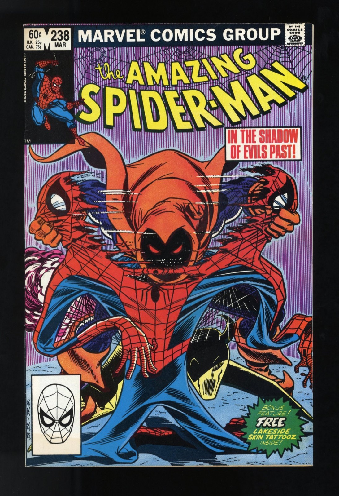 Amazing Spider-Man #238 VF- 7.5 See Description (Qualified) Marvel 1983