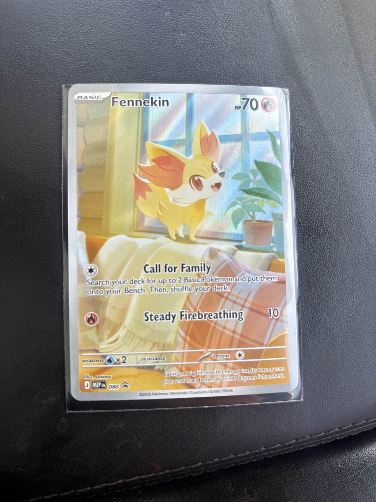 Chaos Rising Fennekin Promo near mint