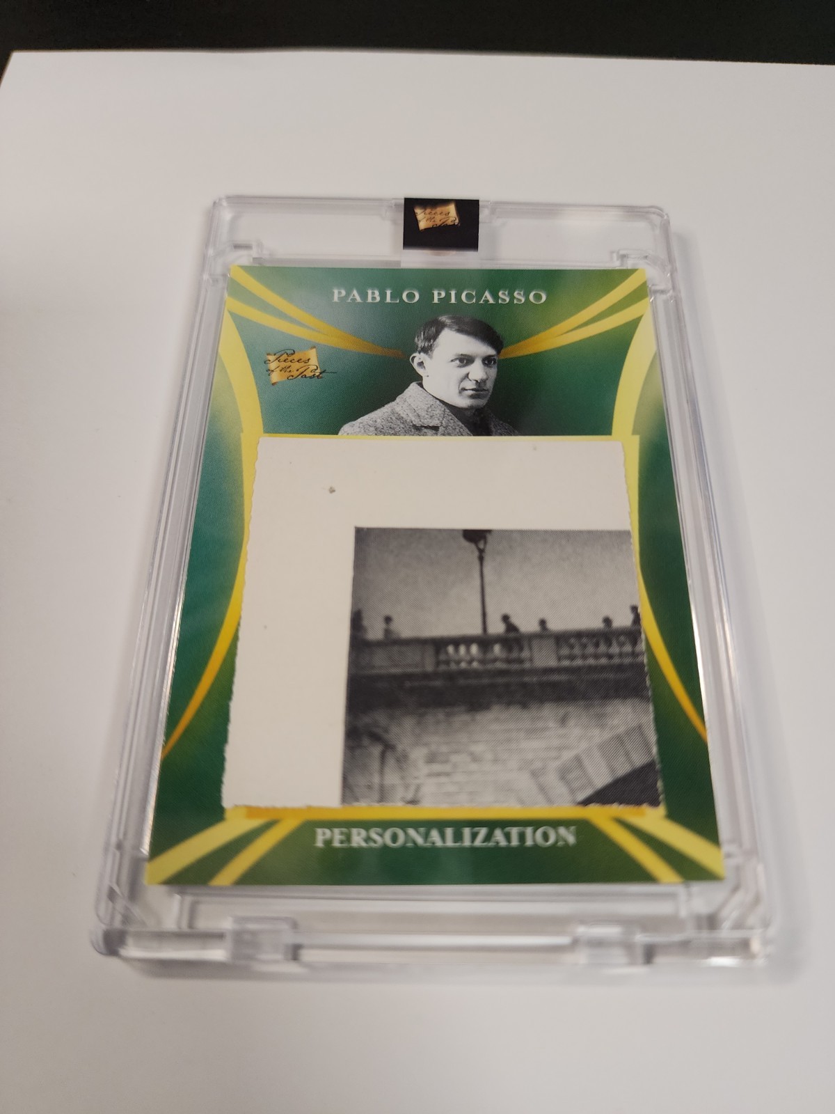 2025 Pieces Of The Past–Pablo Picasso Personalization Edition Relic #95/1000