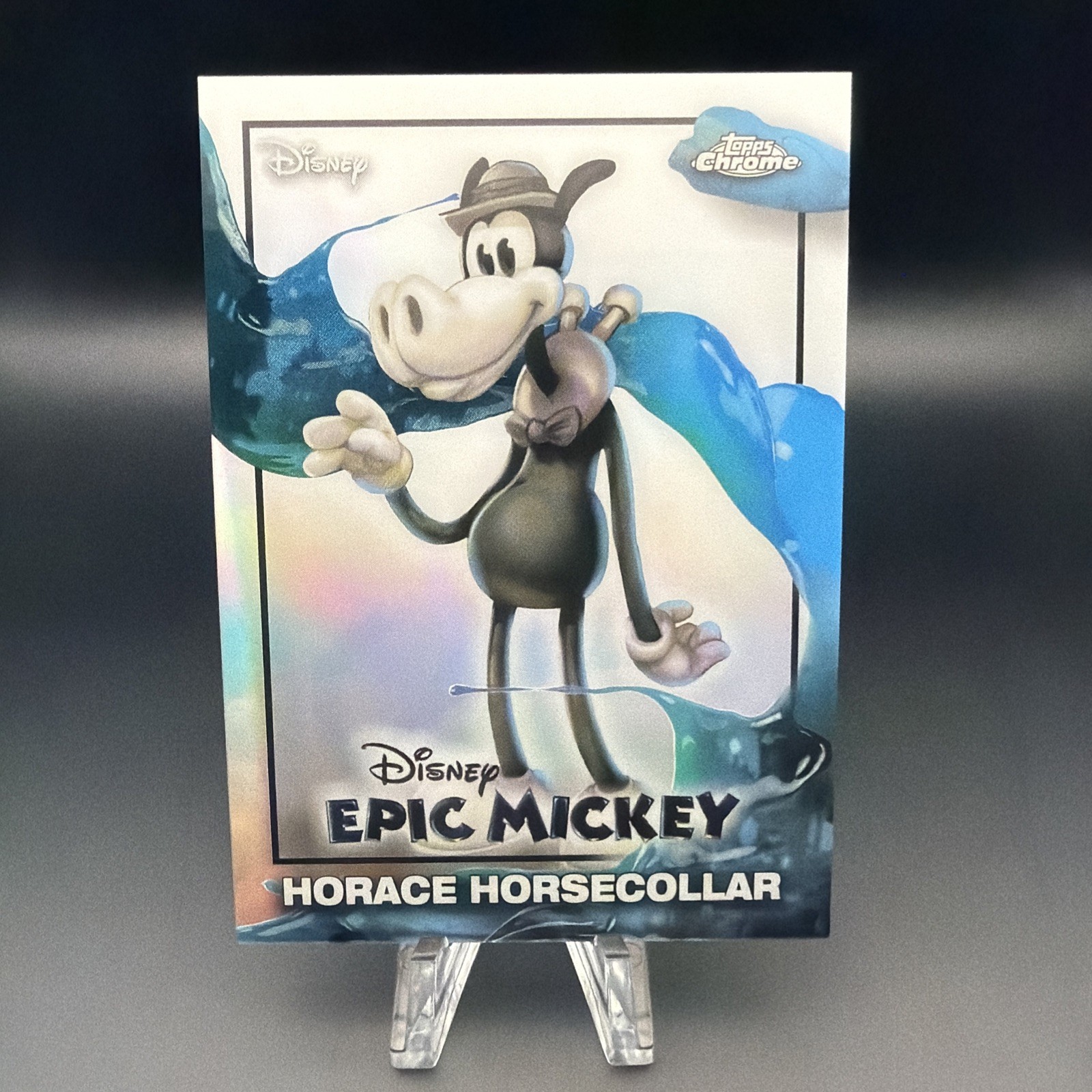 2026 Topps Disney Neon Epic Mickey #EM-2 HORACE HORSECOLLAR