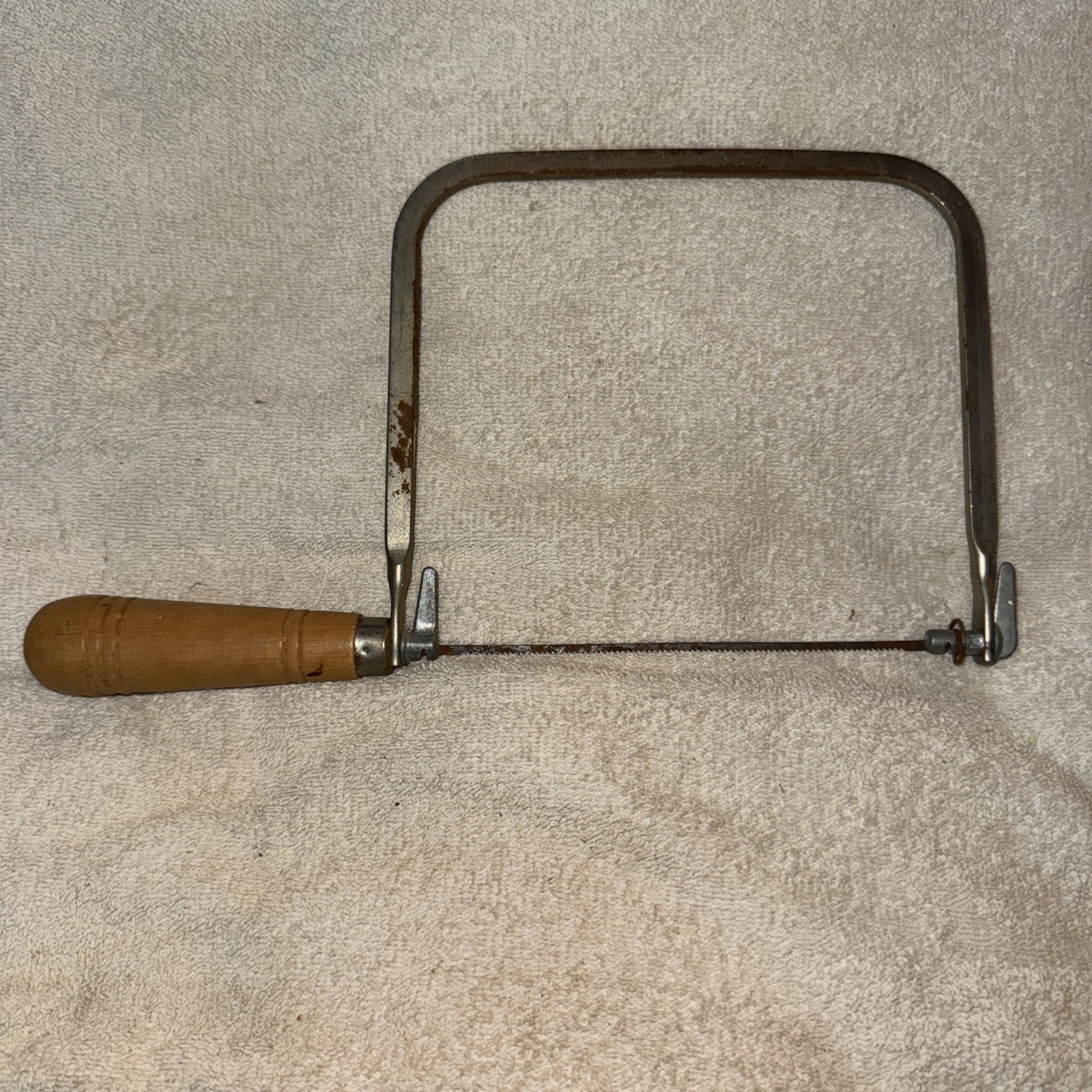 Vintage Great Neck No. 28 Coping Saw 6” Blade, 12” Total