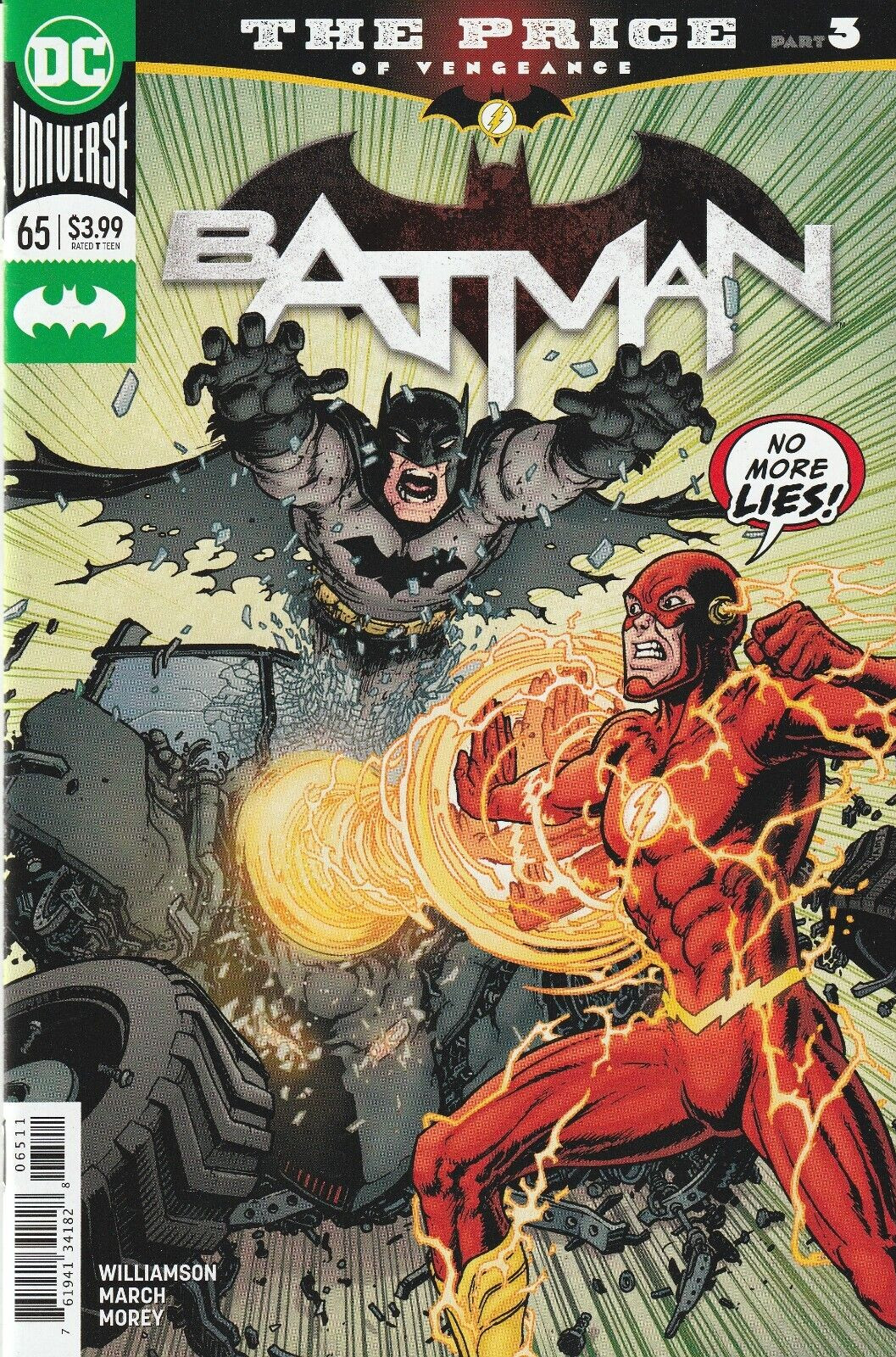BATMAN #65 BATMAN [BRUCE WAYNE]; FLASH [BARRY ALLEN] DC 2019 NICE!!!