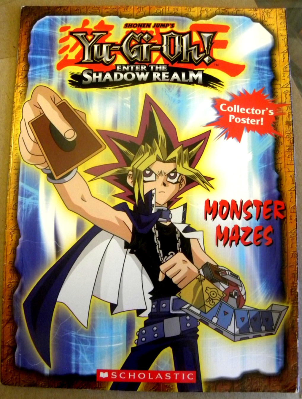 Scholastic 2005 YU-GI-OH ENTER THE SHADOW REALM MONSTER MAZES One-Shot