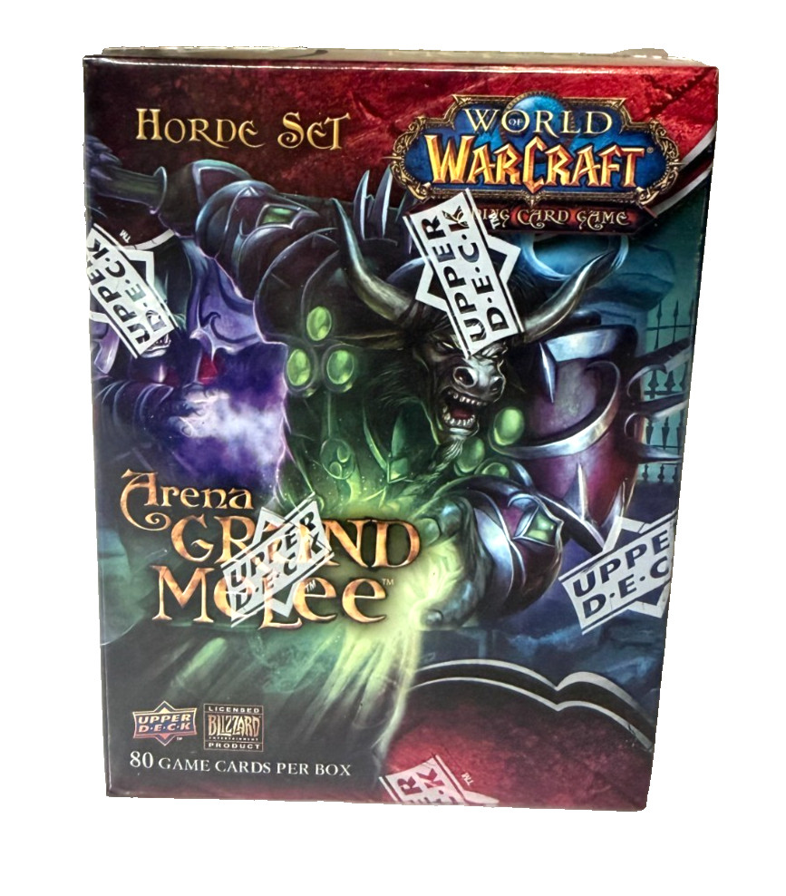 World of Warcraft TCG WoW Trading Card Game Arena Grand Melee Horde Set