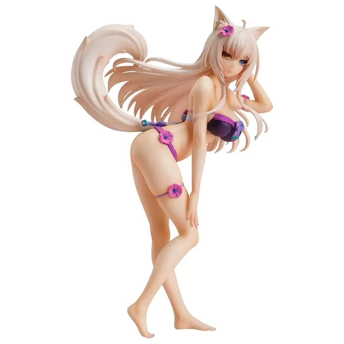 Hot ! Anime NEKOPARA swimsuit coconut pose PVC Figure New No Box