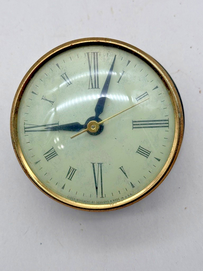 Used Sessions Clock Movement for Repair or Parts (CM20-3552). Not Tested.