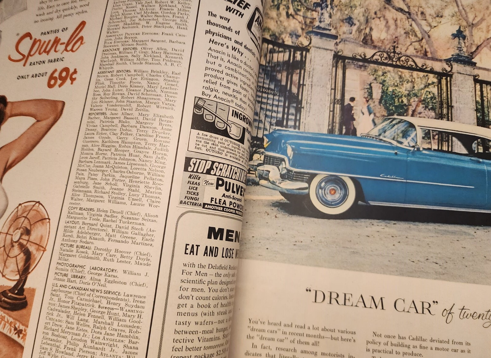 June 7, 1954 LIFE Magazine Advertising Old Ad advertising add FREE SHIPPING 6