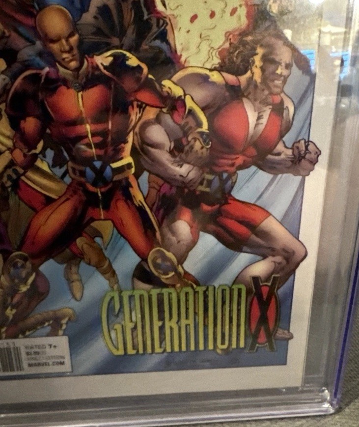 CGC 9.8 Generation X 1, 2017 (Remastered 1:1000) Variant Bryan Hitch SUPER RARE!