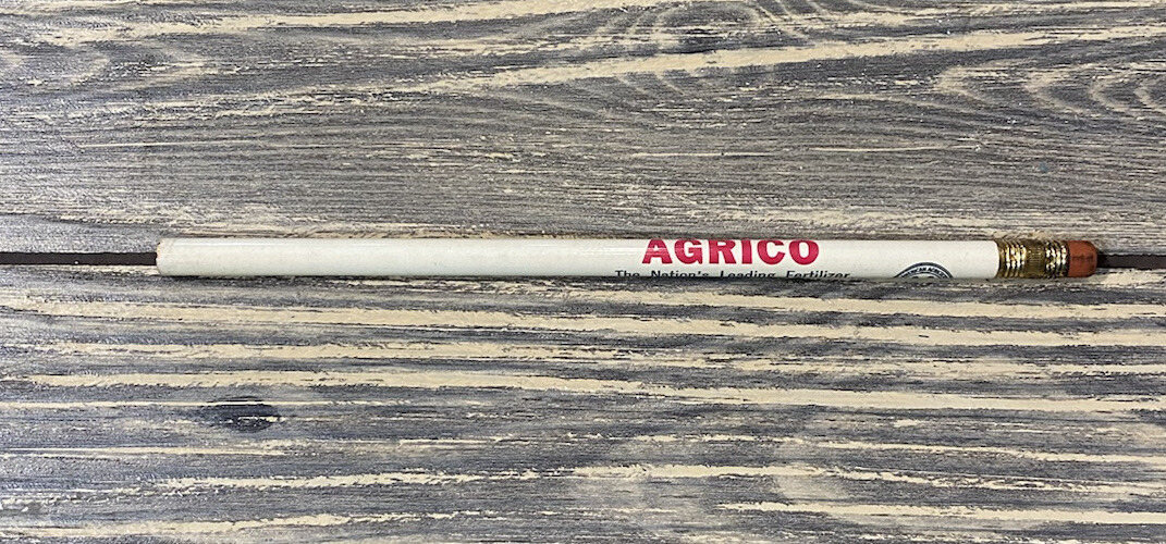 Vintage Agrico The Nations Leading Fertilizer The American Unsharpened Pencil