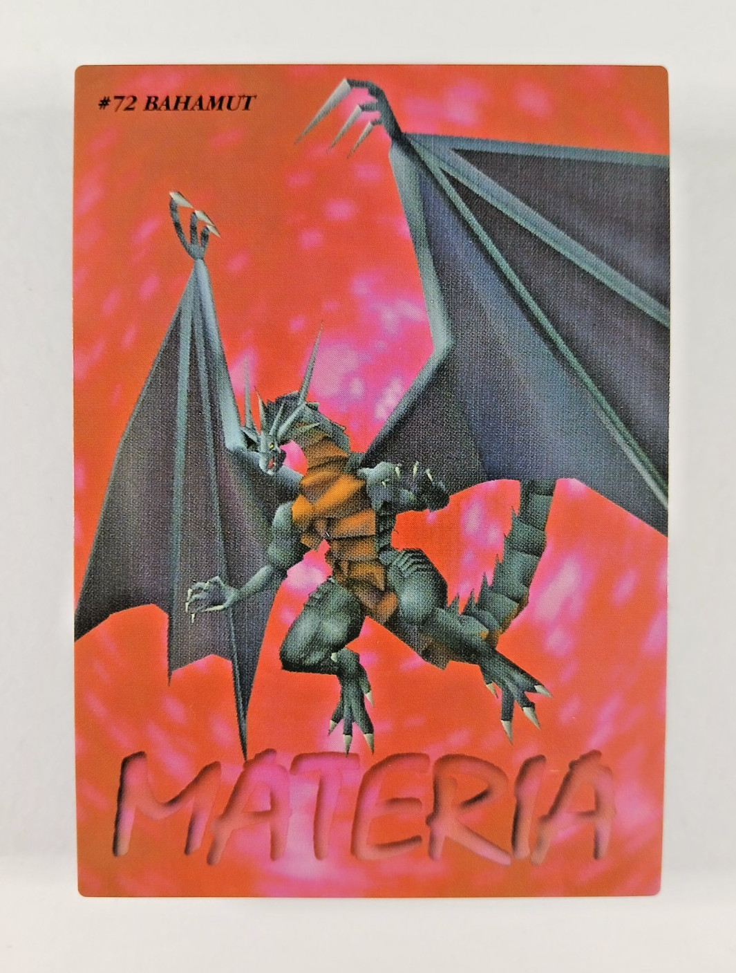 Bahamut Summon #72 – Final Fantasy VII card (1997 Carddass Masters) FF7 7 Bandai