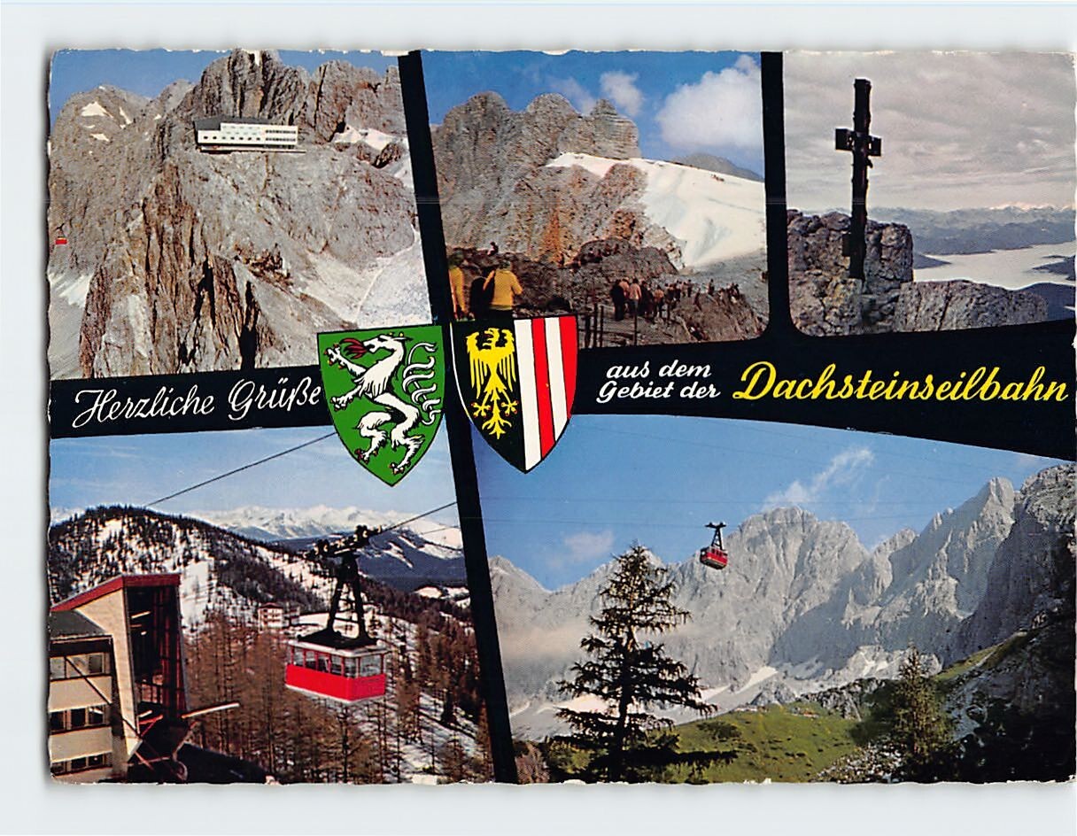 Postcard Famous Places / Landmarks in Austria