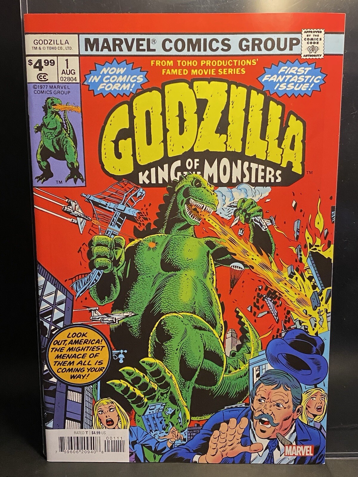 GODZILLA KING OF THE MONSTERS #1 | TOHO 1977 FACSIMILE 2024