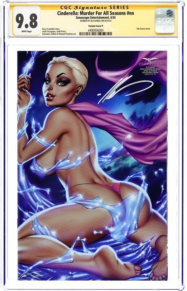 Cinderella: Murder For All Seasons – 2024 – CGC 9.8 – Signed Ale Garza Ltd 75